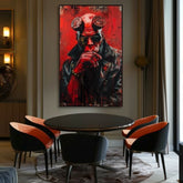 Immagine HELLBOY: Guerriero Infernale | Dettagli in acrilico